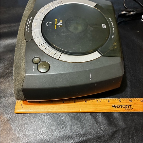 Philips Magnavox AJ3935 Compact Disc Clock AM/FM Radio Vintage Works - Picture 12 of 12